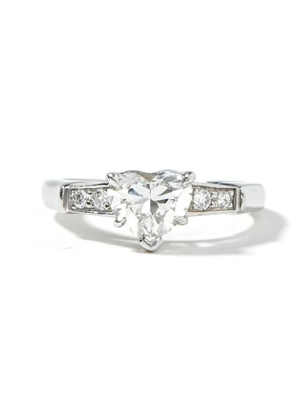Harry Winston Heart Ring Silver